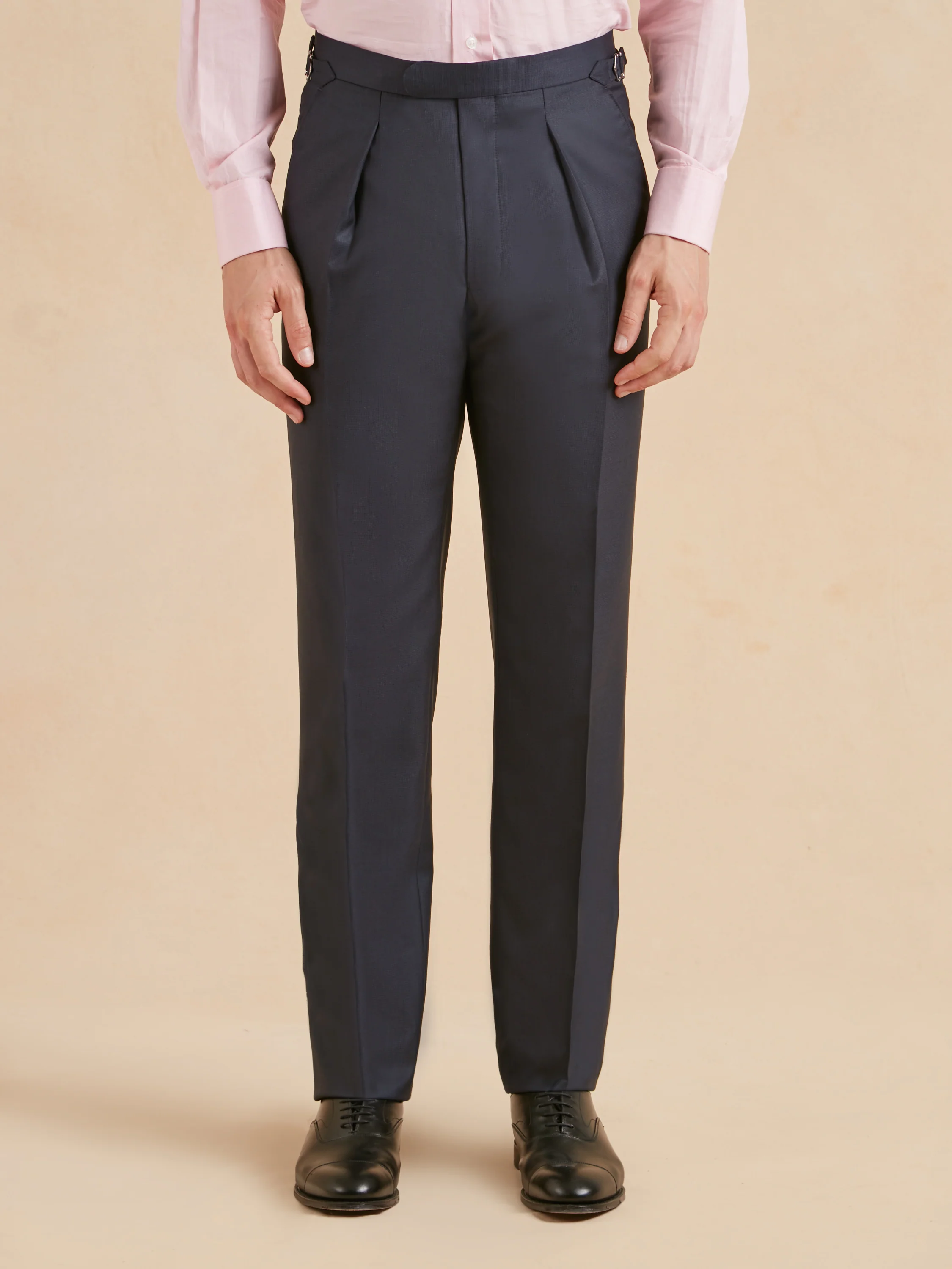 Eaton Classic Fit Suit - Navy Nailhead - Image 6