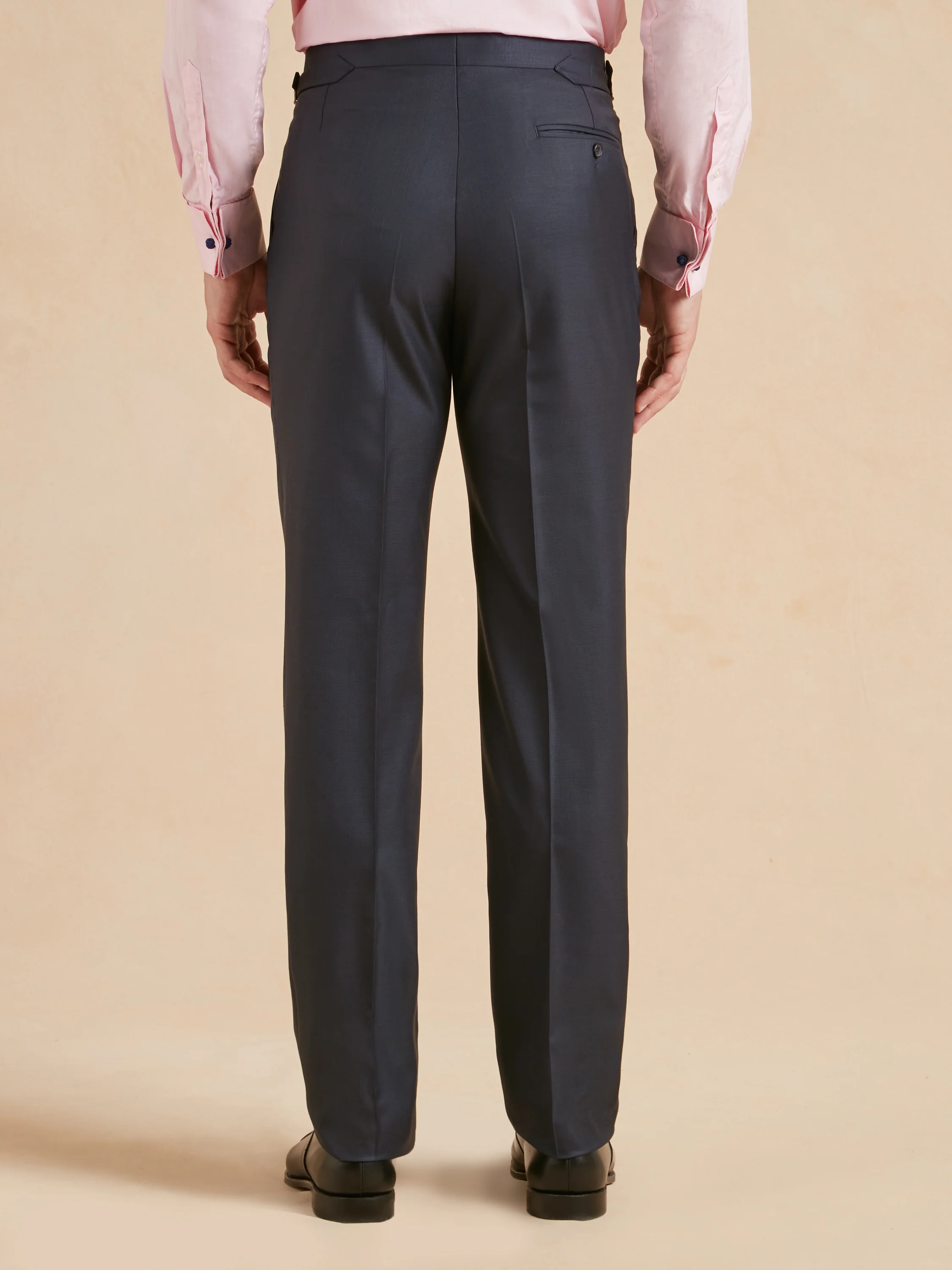 Eaton Classic Fit Suit - Navy Nailhead - Image 8