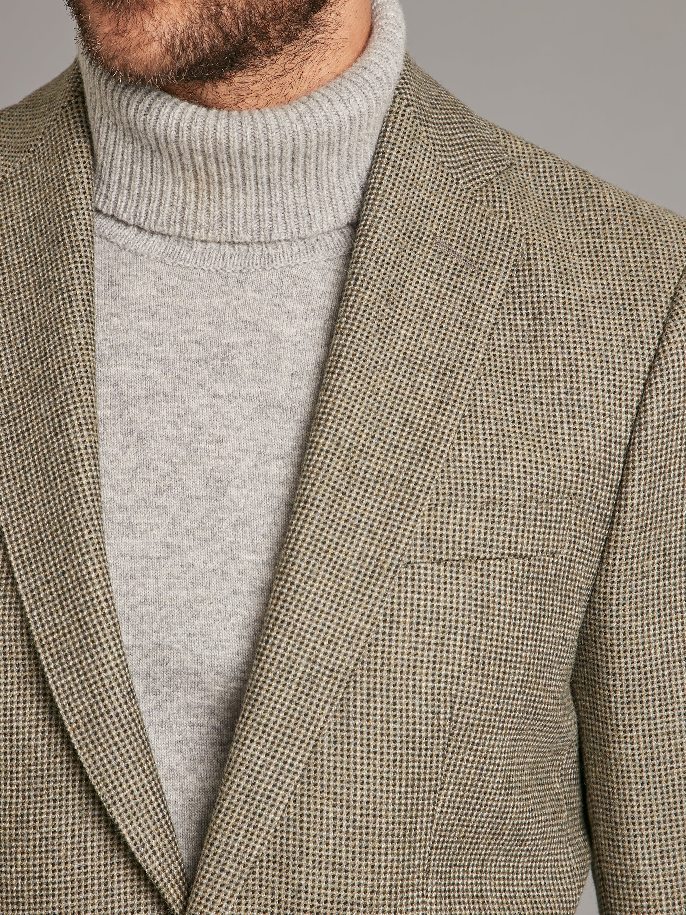 Eaton Jacket - Sage Nailhead Tweed - Image 3