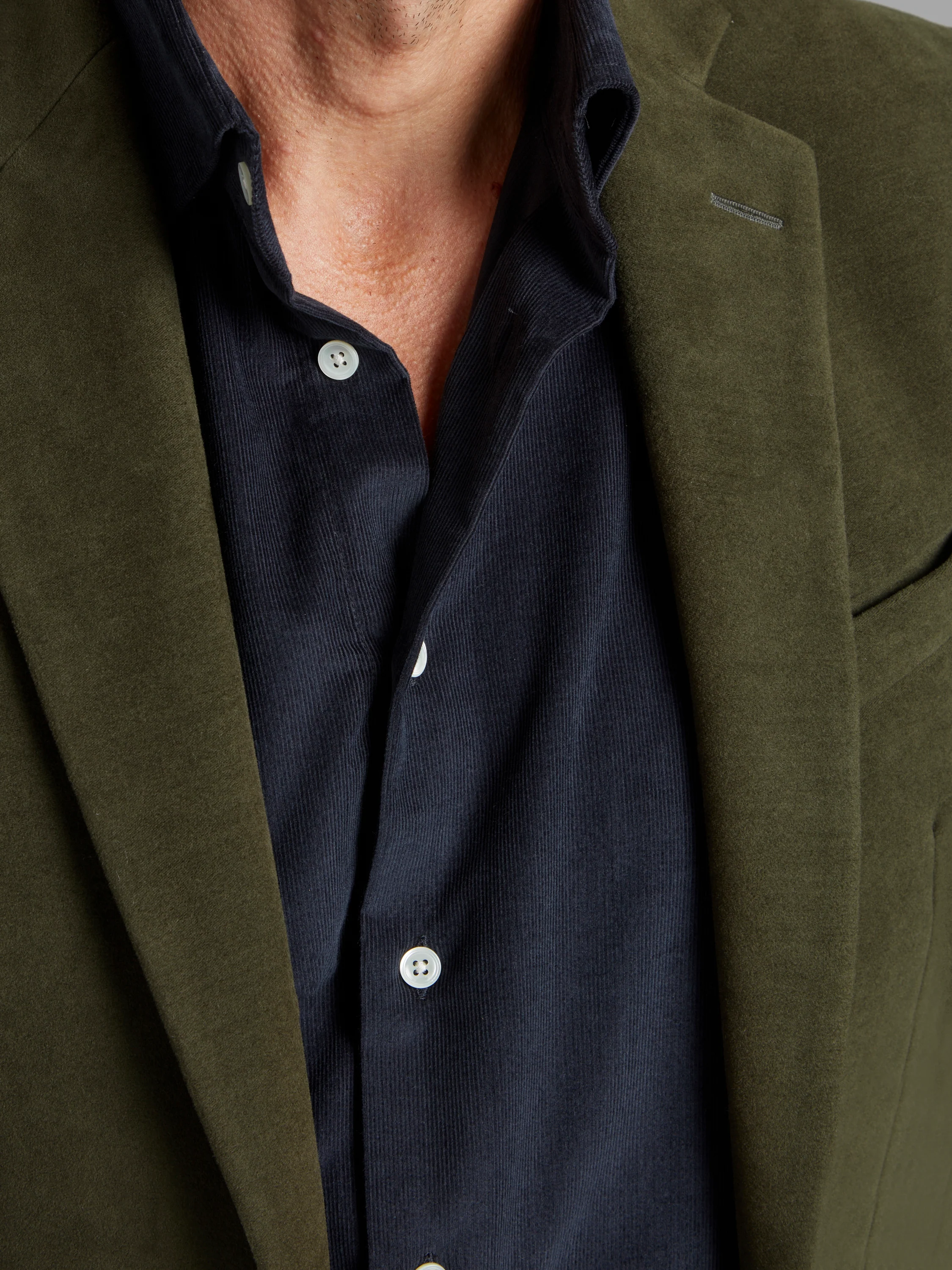 Eaton Jacket - Olive Moleskin - Image 4