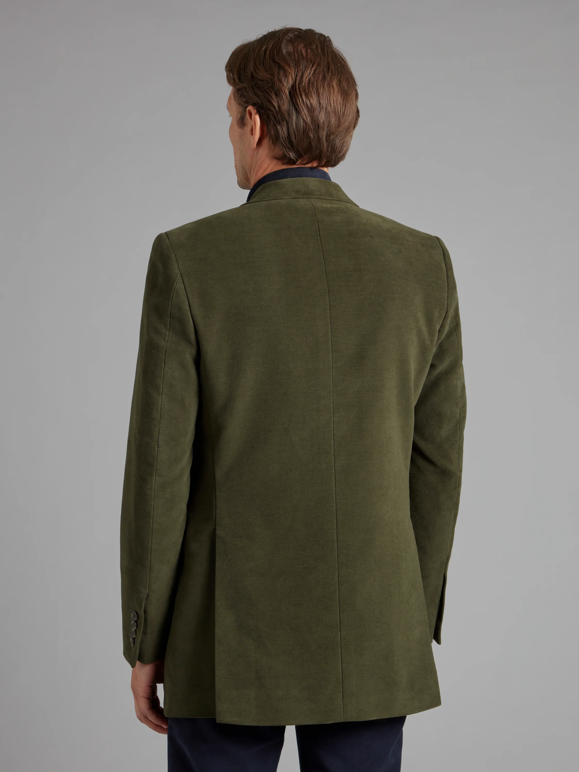 Eaton Jacket - Olive Moleskin - Image 5
