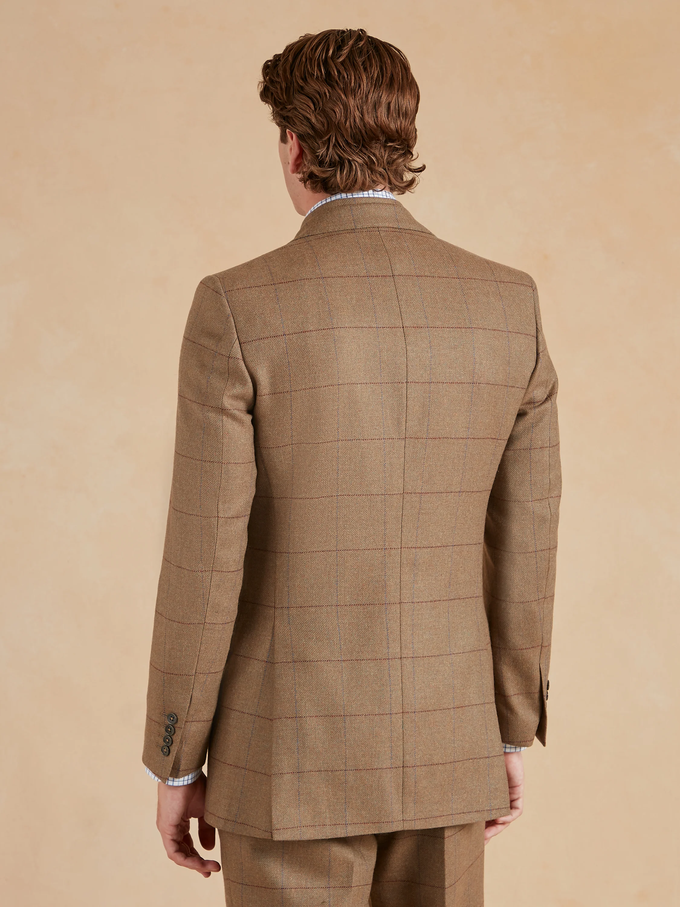 Eaton Jacket - Autumn Bracken Check Tweed - Image 6