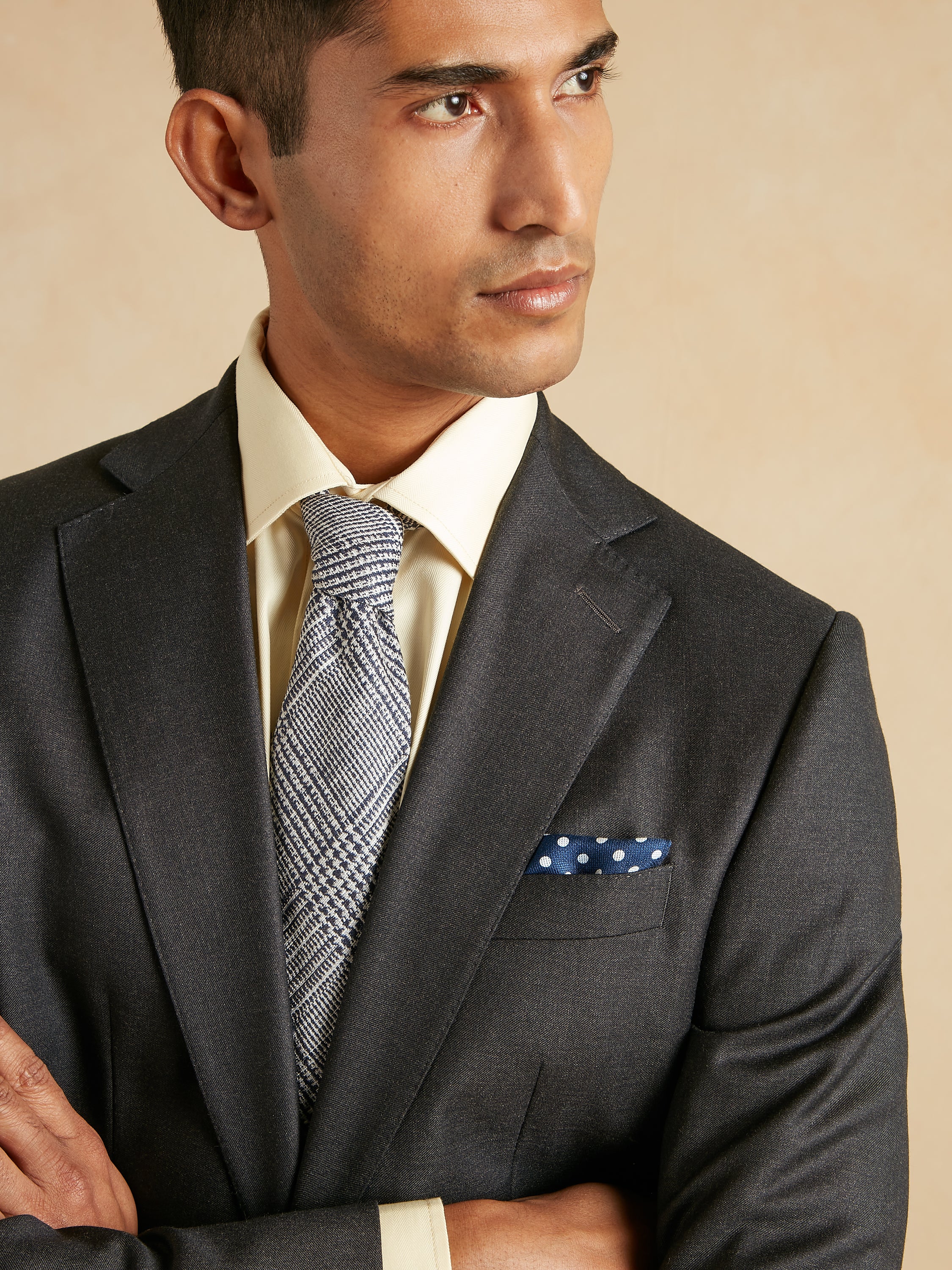 Eaton Suit - Mid Weight Wool - Charcoal - Image 3