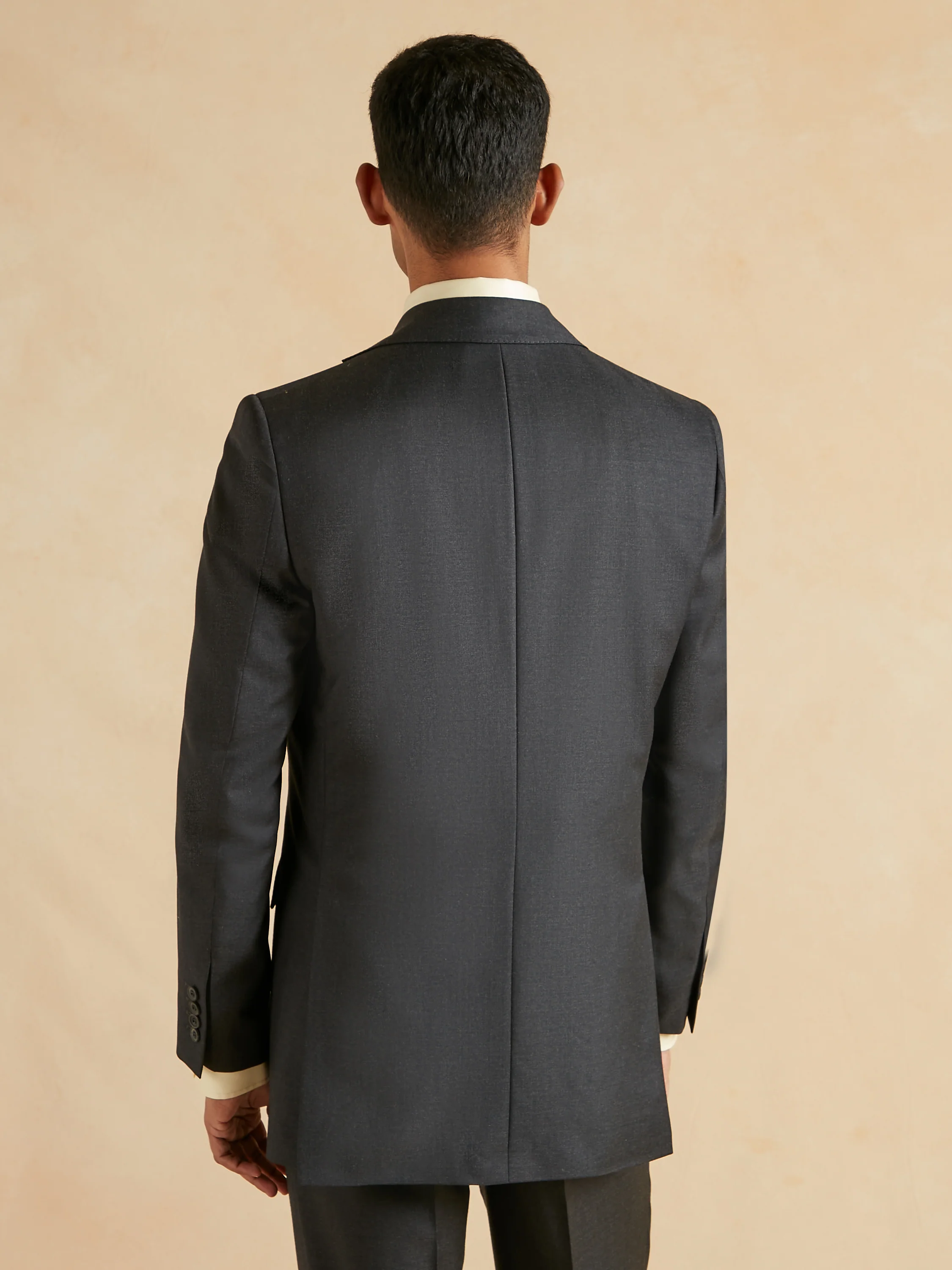Eaton Suit - Mid Weight Wool - Charcoal - Image 5