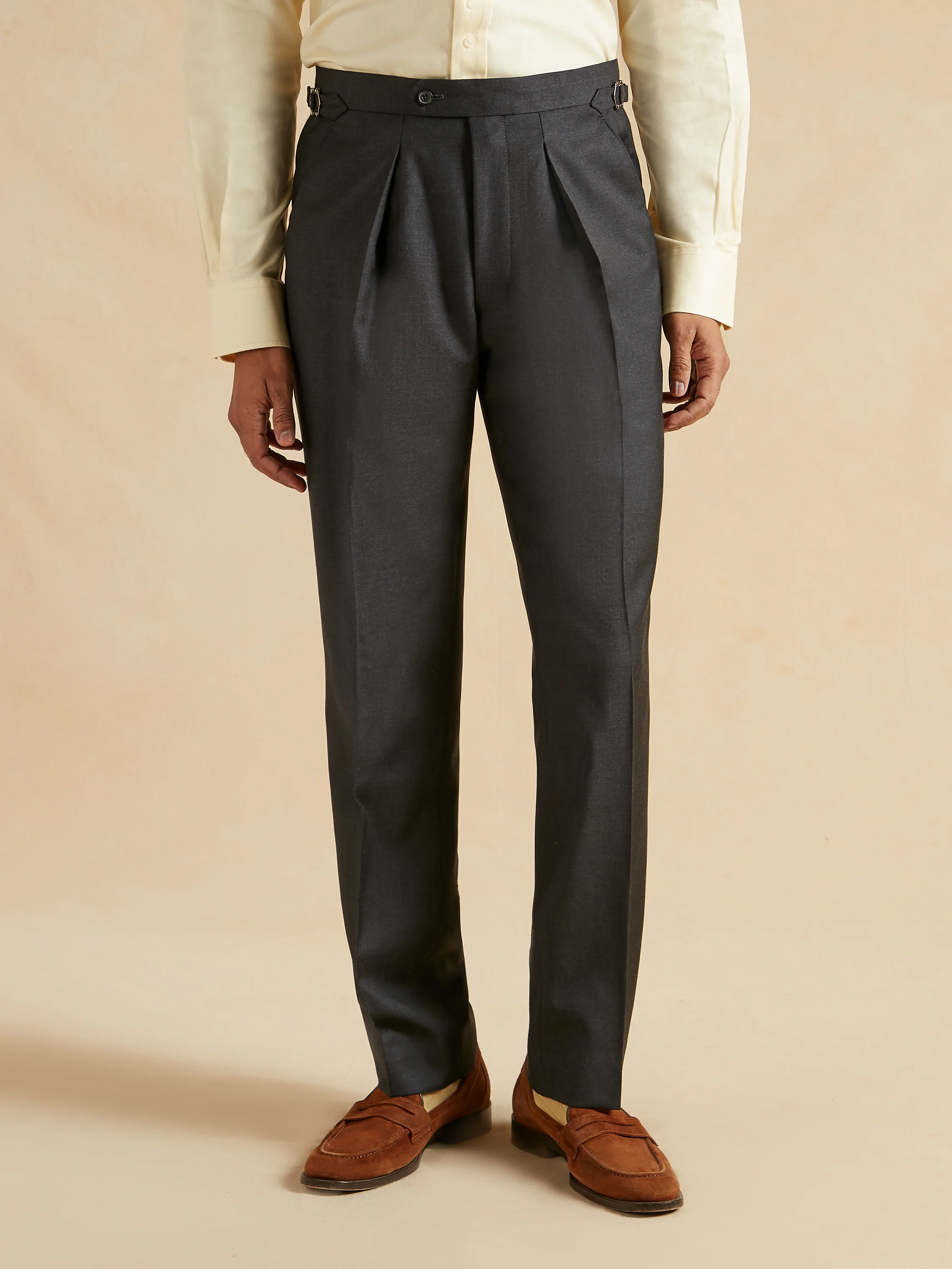 Eaton Suit - Mid Weight Wool - Charcoal - Image 6