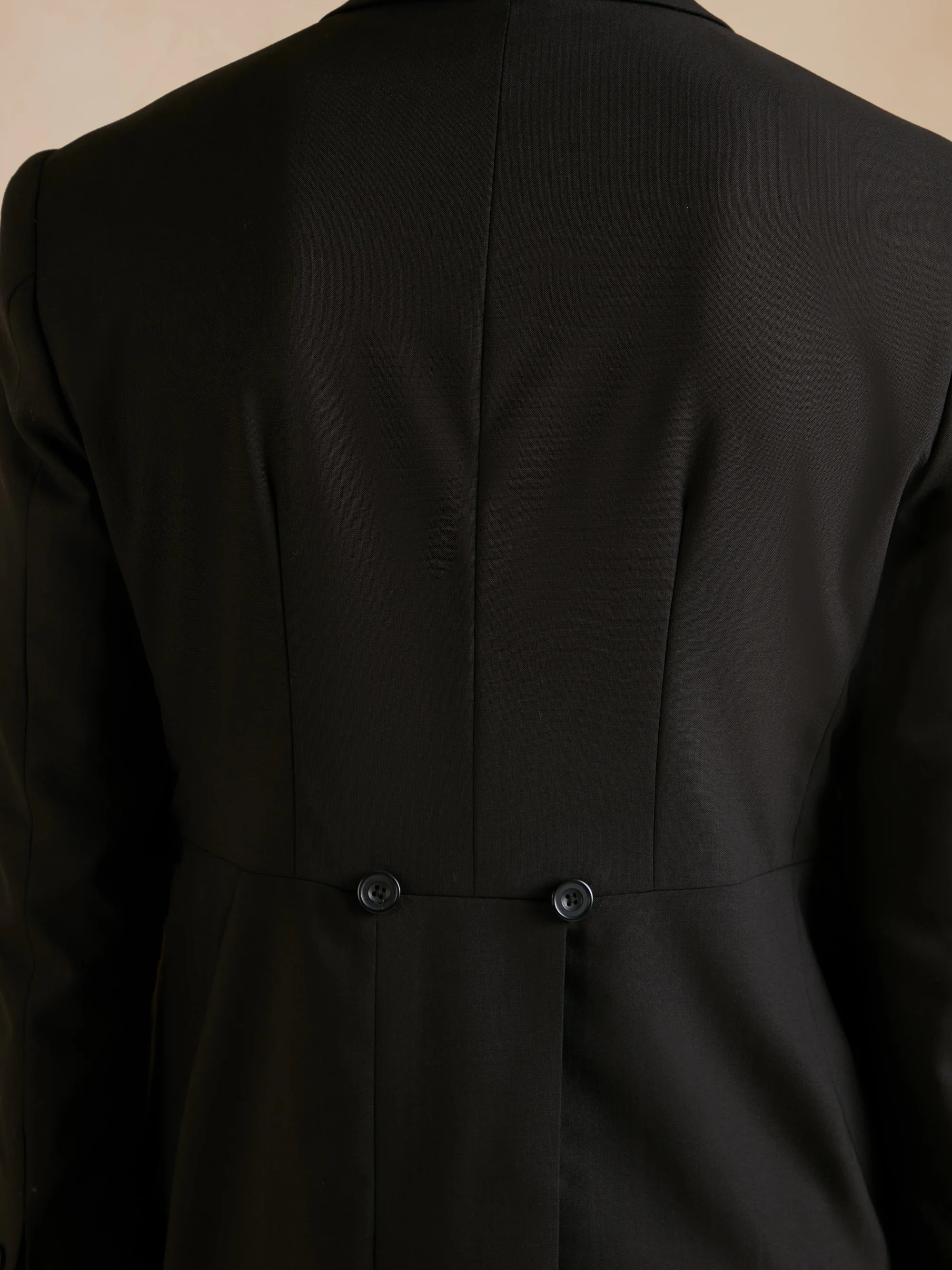 Fresco Morning Coat - Black - Image 5