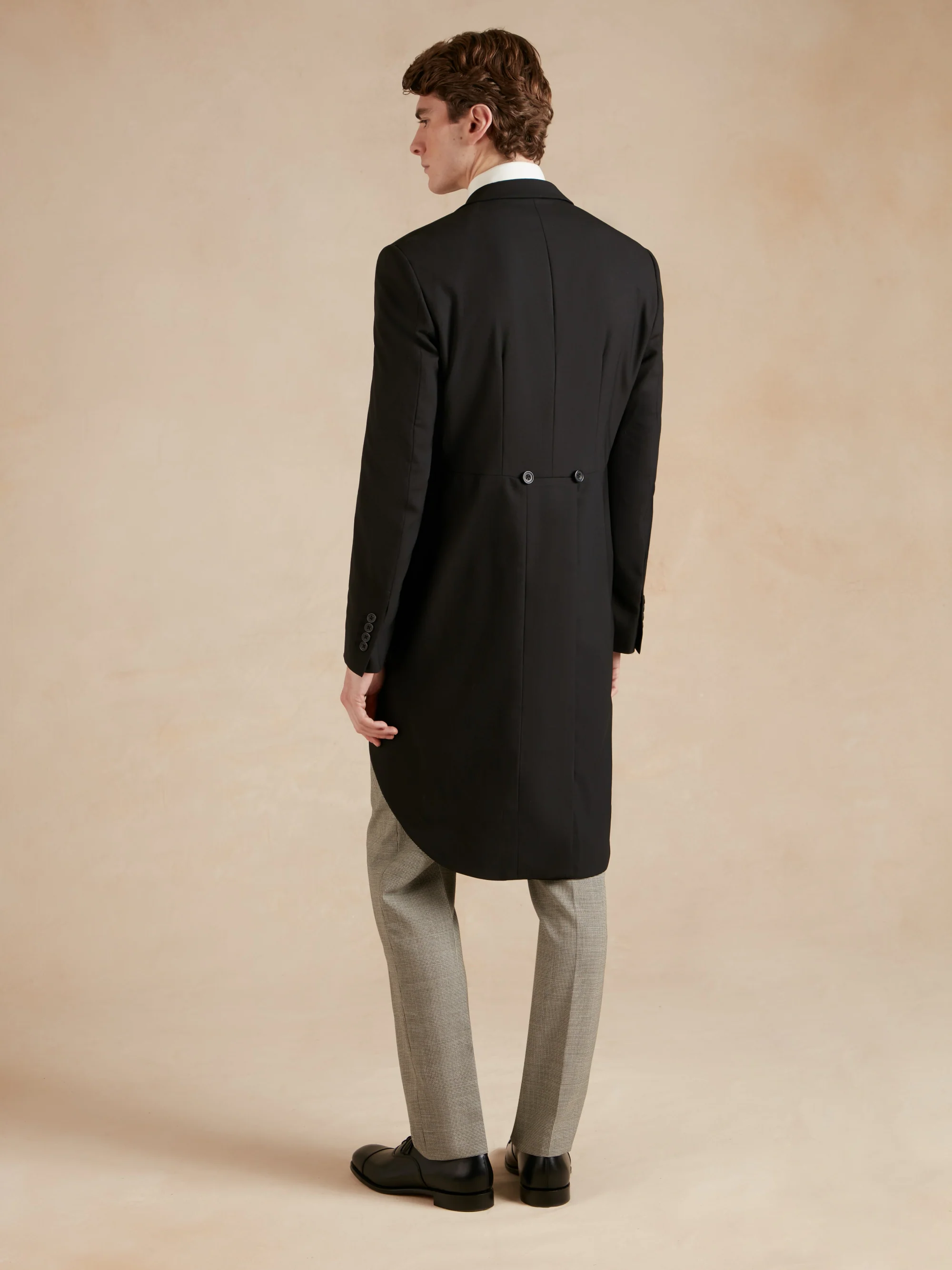 Fresco Morning Coat - Black - Image 6