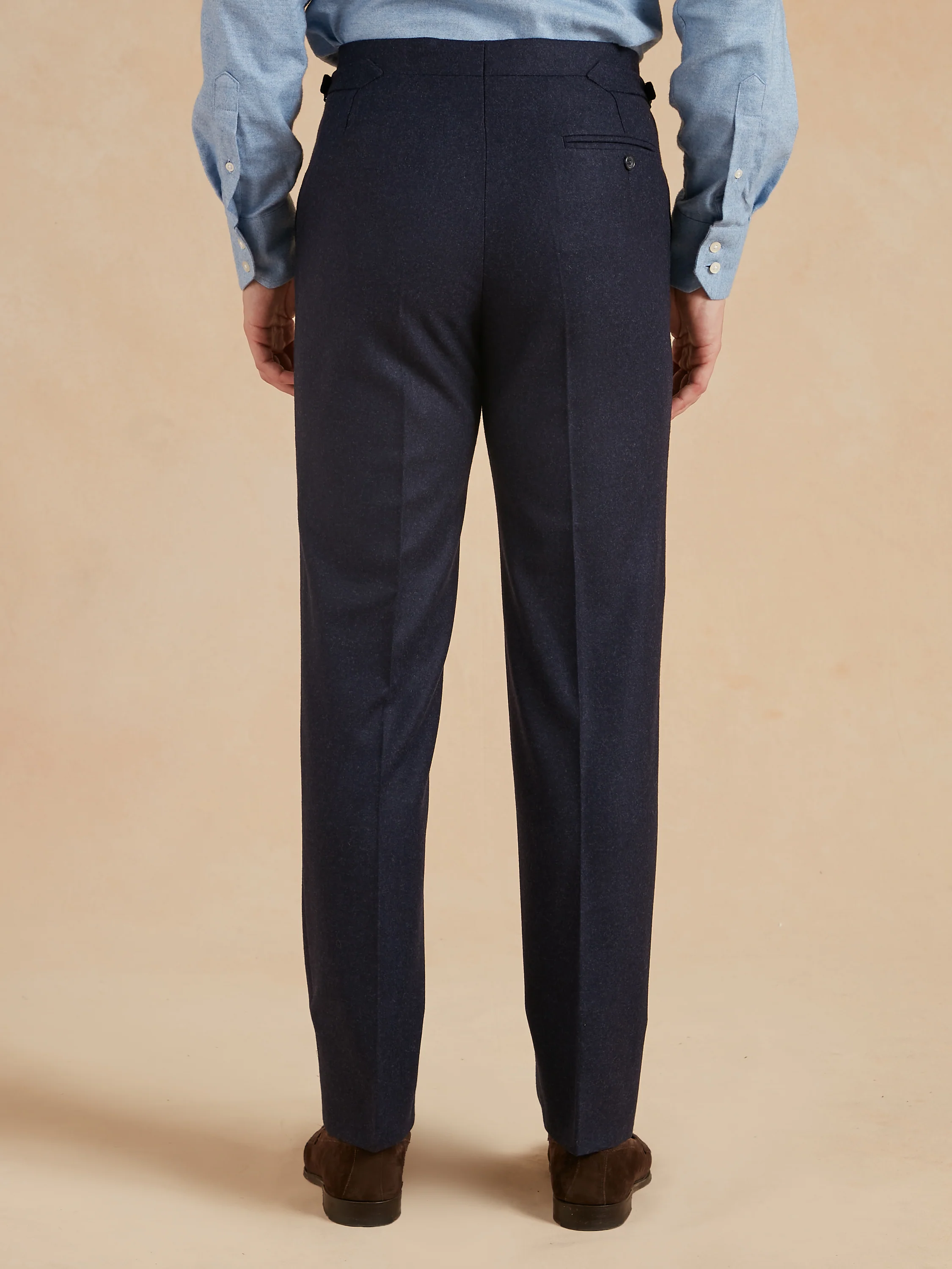 Loden Trousers - Navy - Image 3