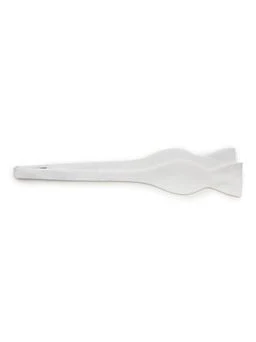 Marcella Self Tie Bow Tie - White - Image 3