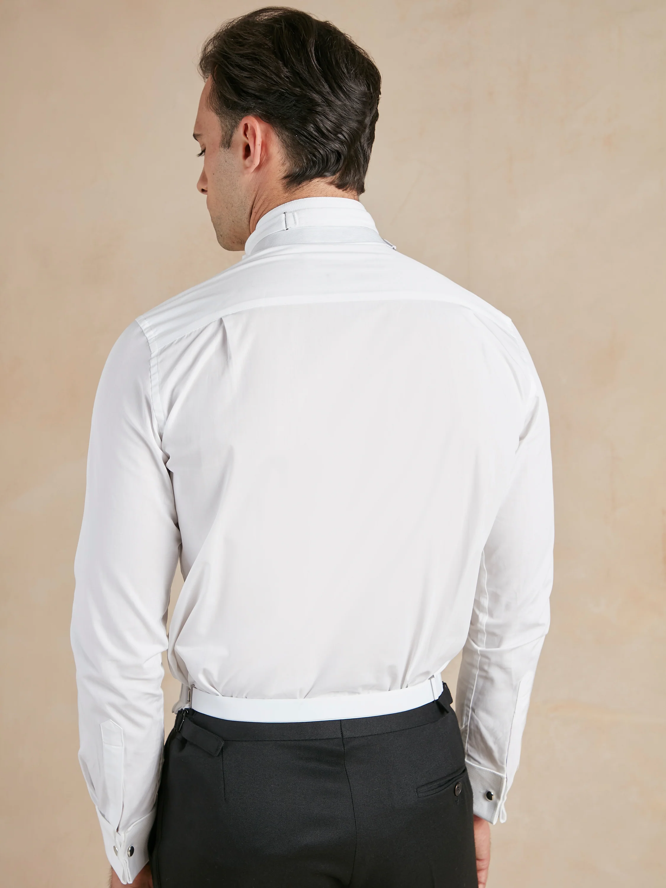 Marcella Waistcoat, Backless - White - Image 4