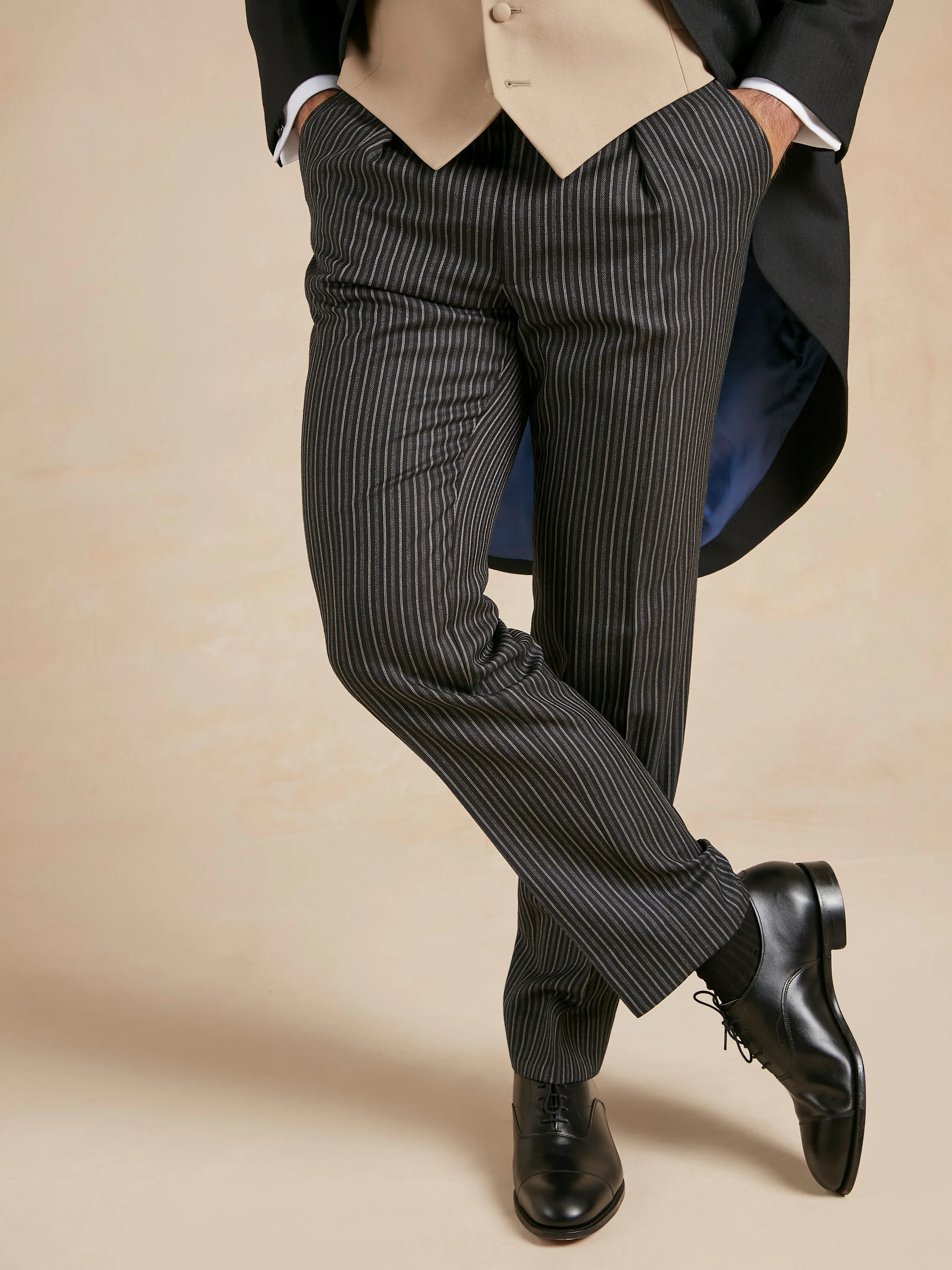 Morning Suit Hire - Morning Coat, Trousers & Single Breasted Waistcoat - Image 5