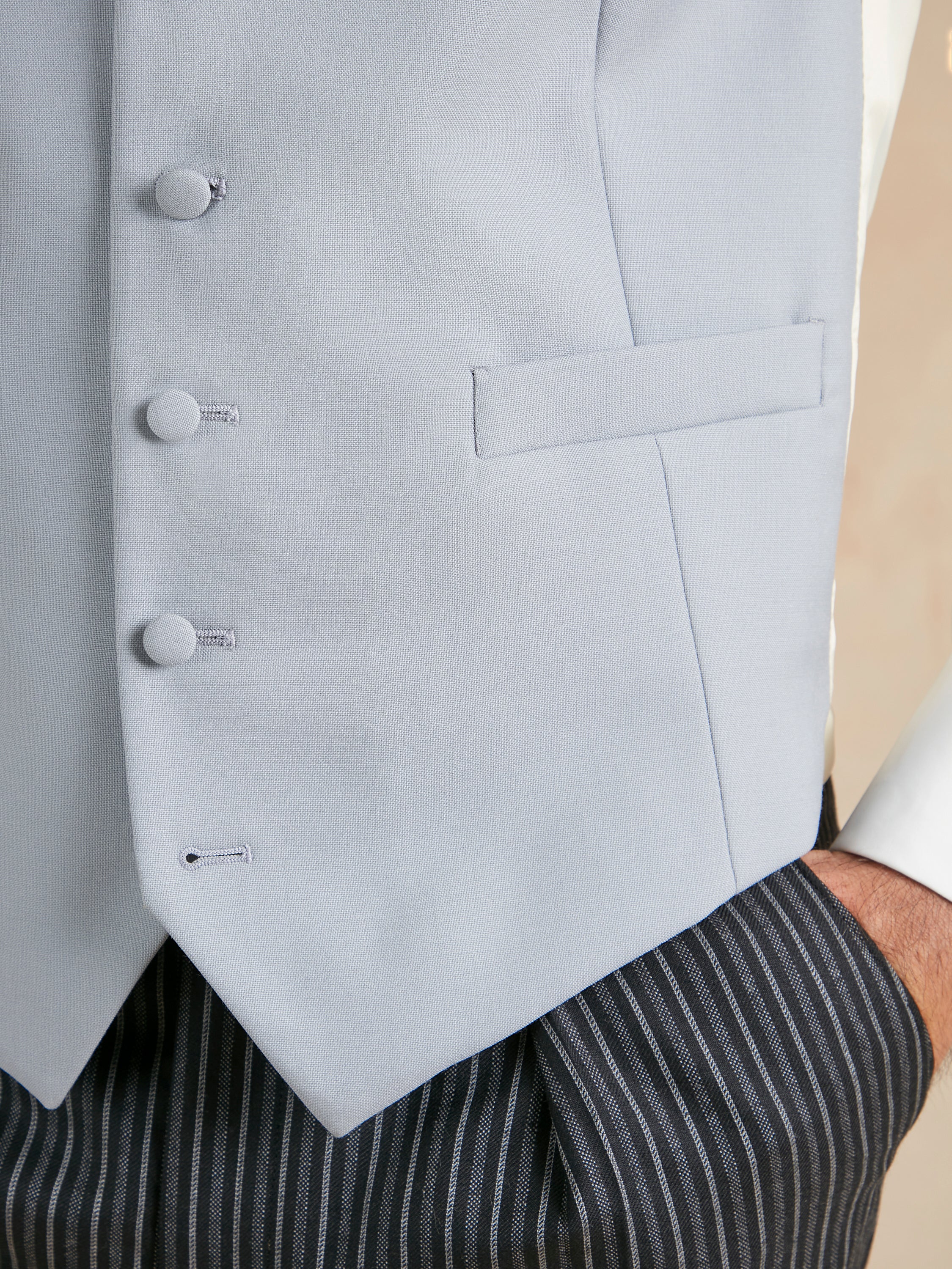 Morning Waistcoat Hire - Single Breasted - Image 6