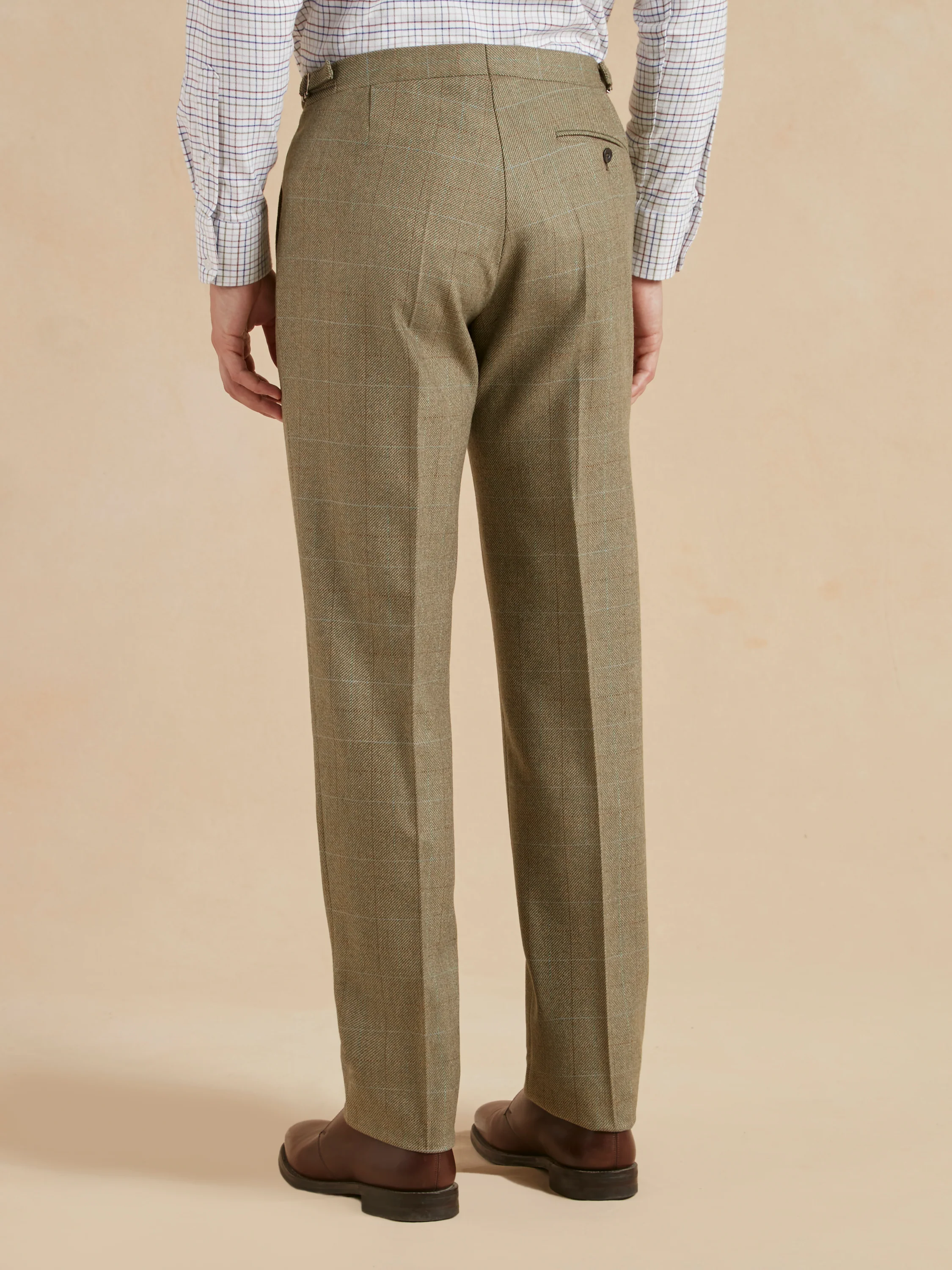 Pleated Trousers - Ayr Tweed - Image 3