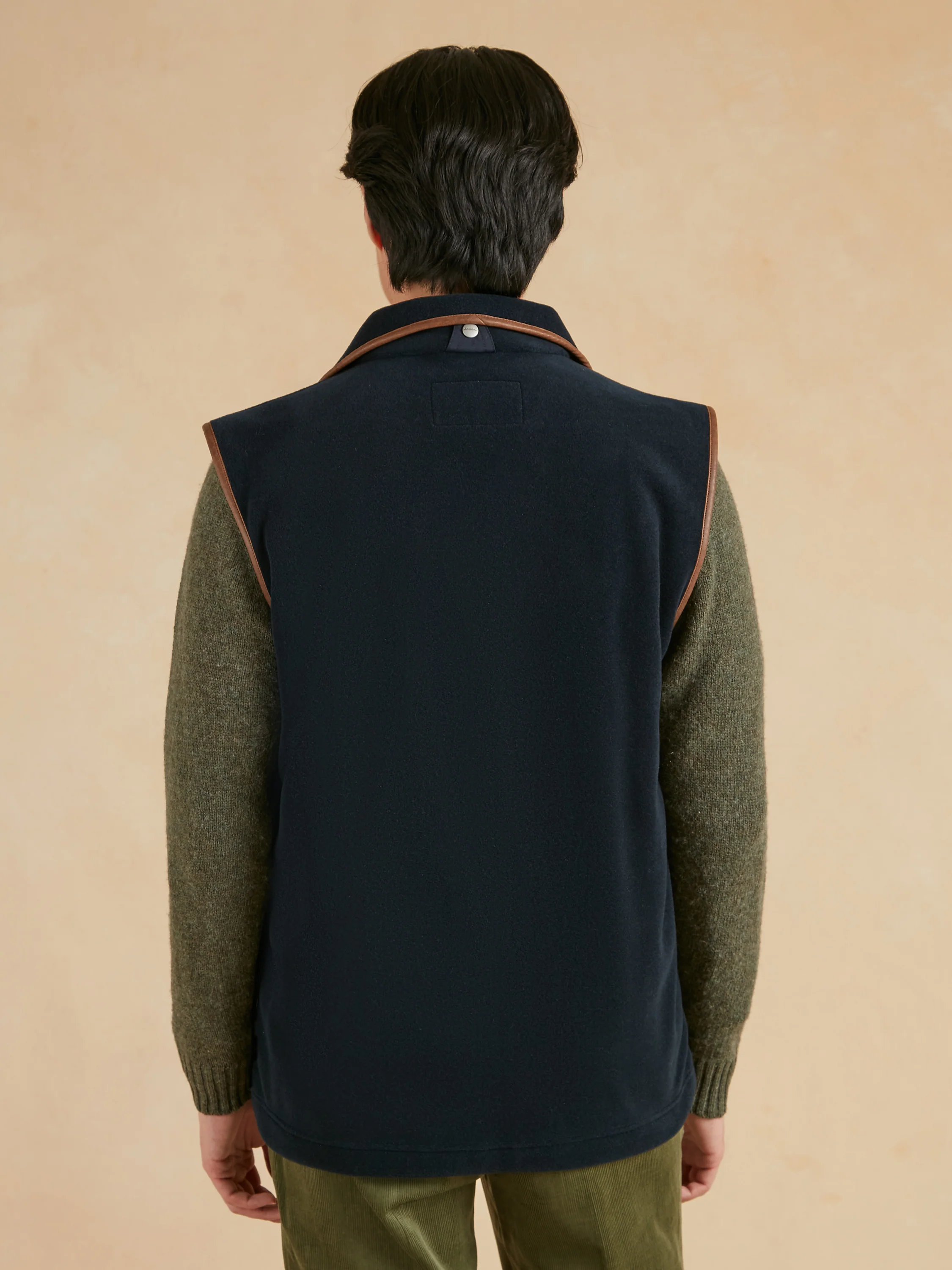 Schoffel Oakham Fleece Gilet - Navy - Image 5