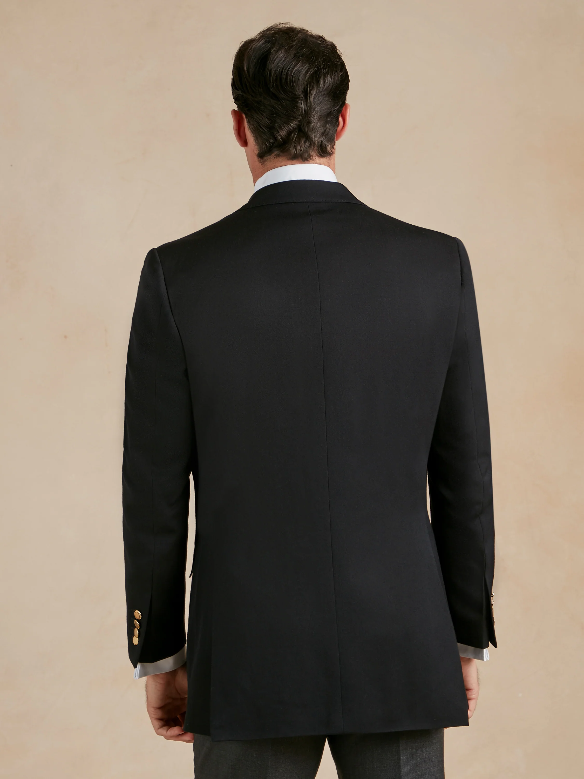Single Breasted Navy Blazer - Image 5