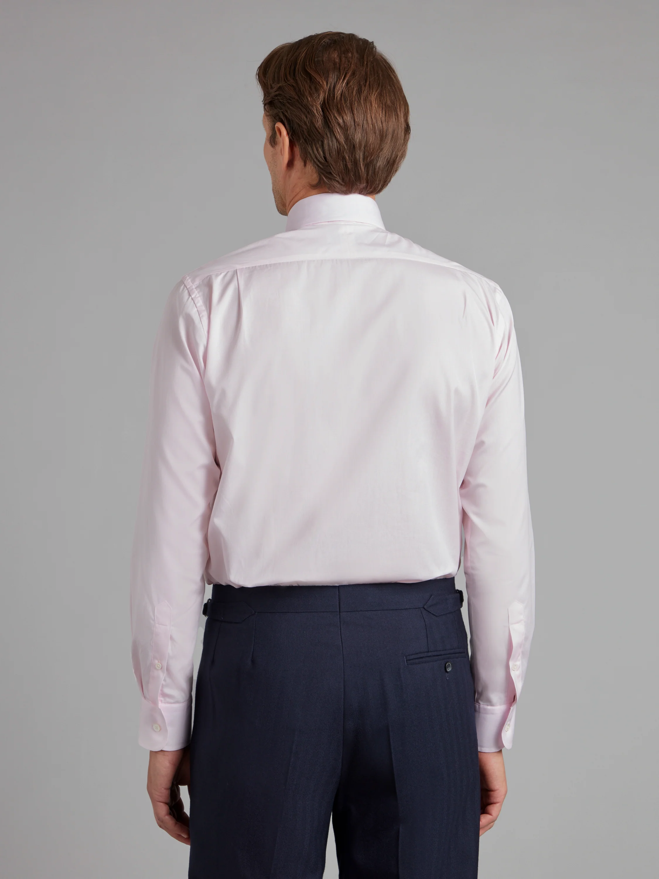 Single Cuff City Shirt, Poplin - Pink - Image 4