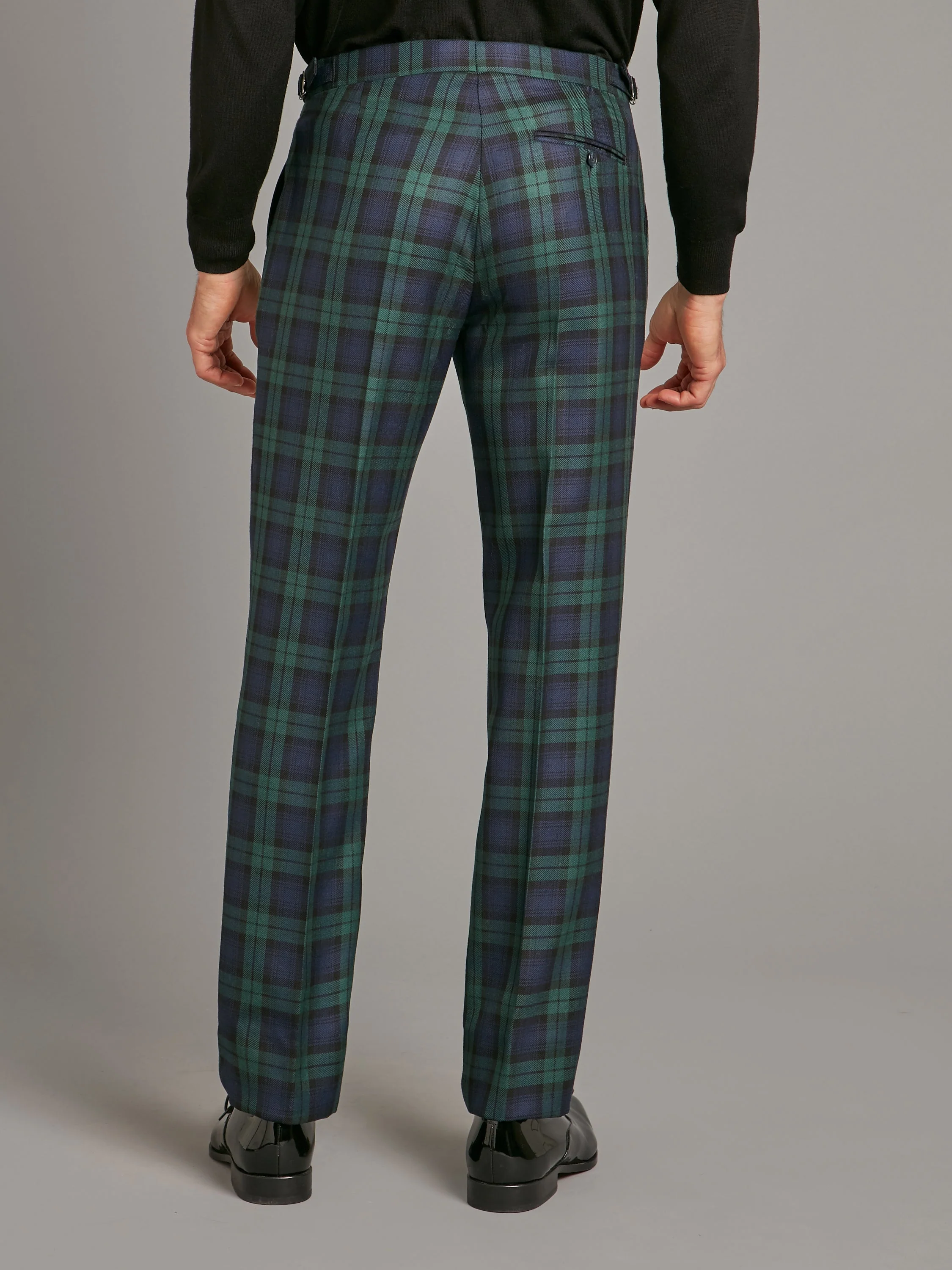 Tartan Trousers - Black Watch - Image 3
