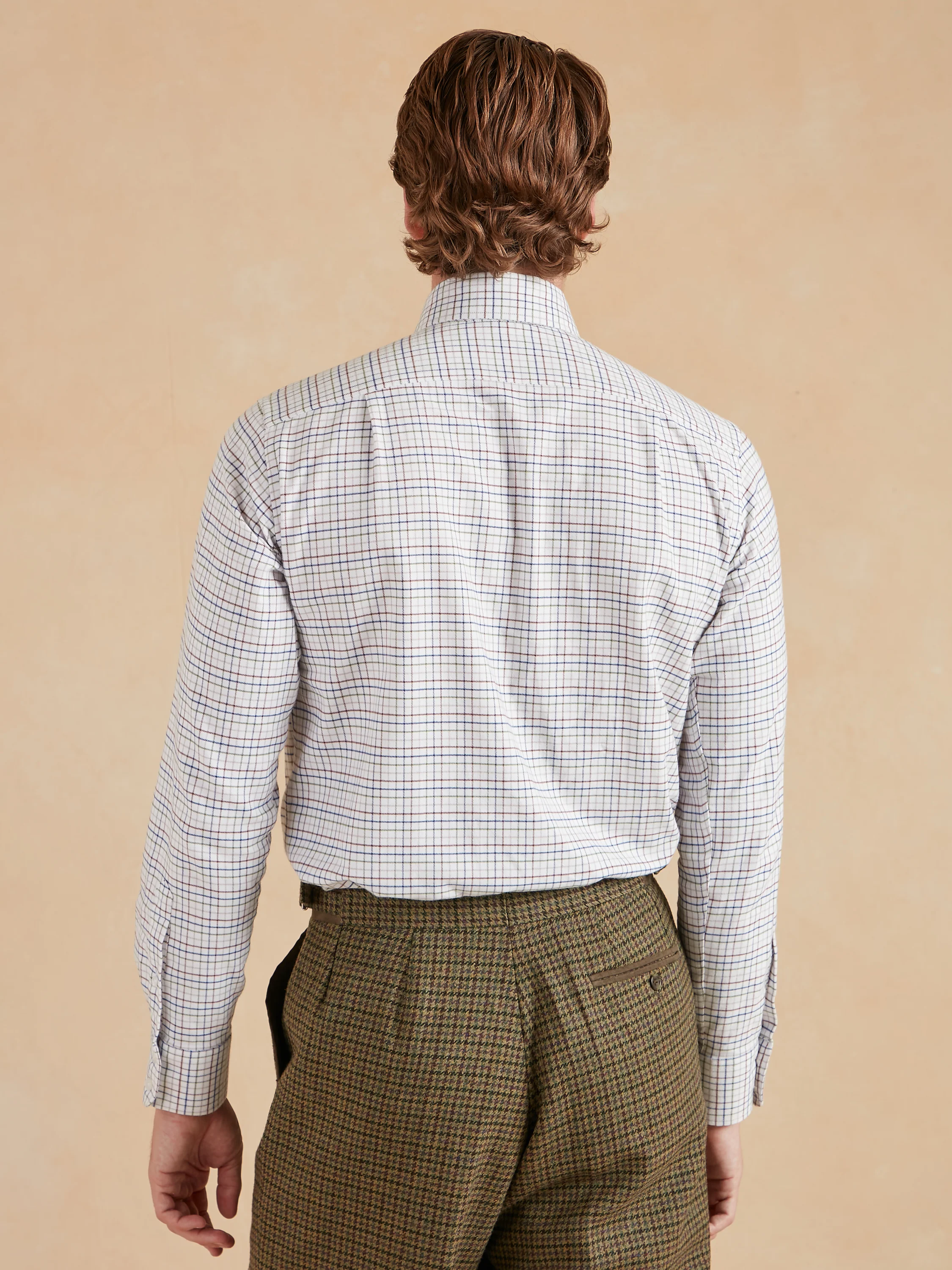 Tattersall Shirt - Woodland Check - Image 4