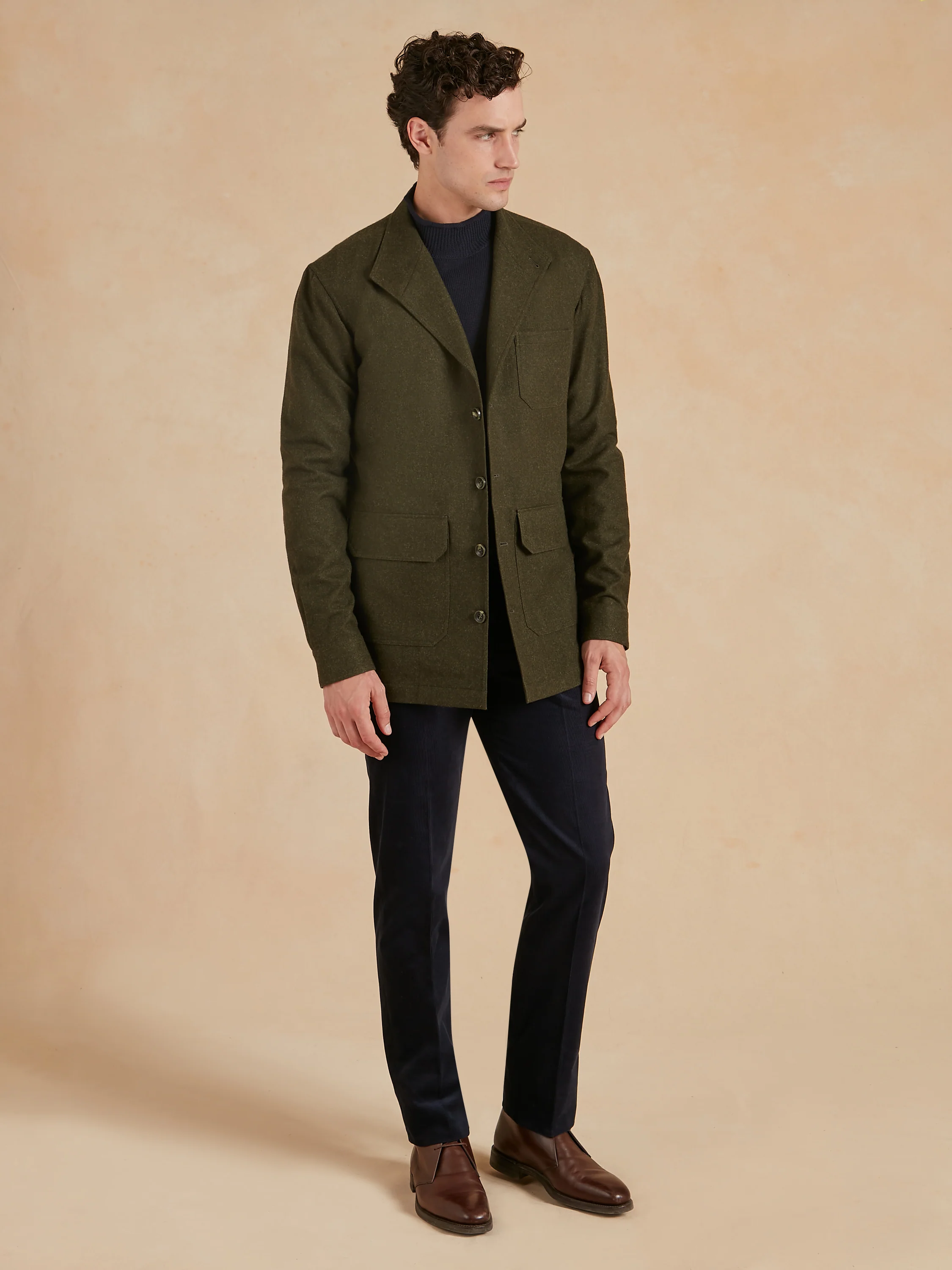 Teba Jacket Loden - Moss Green - Image 3