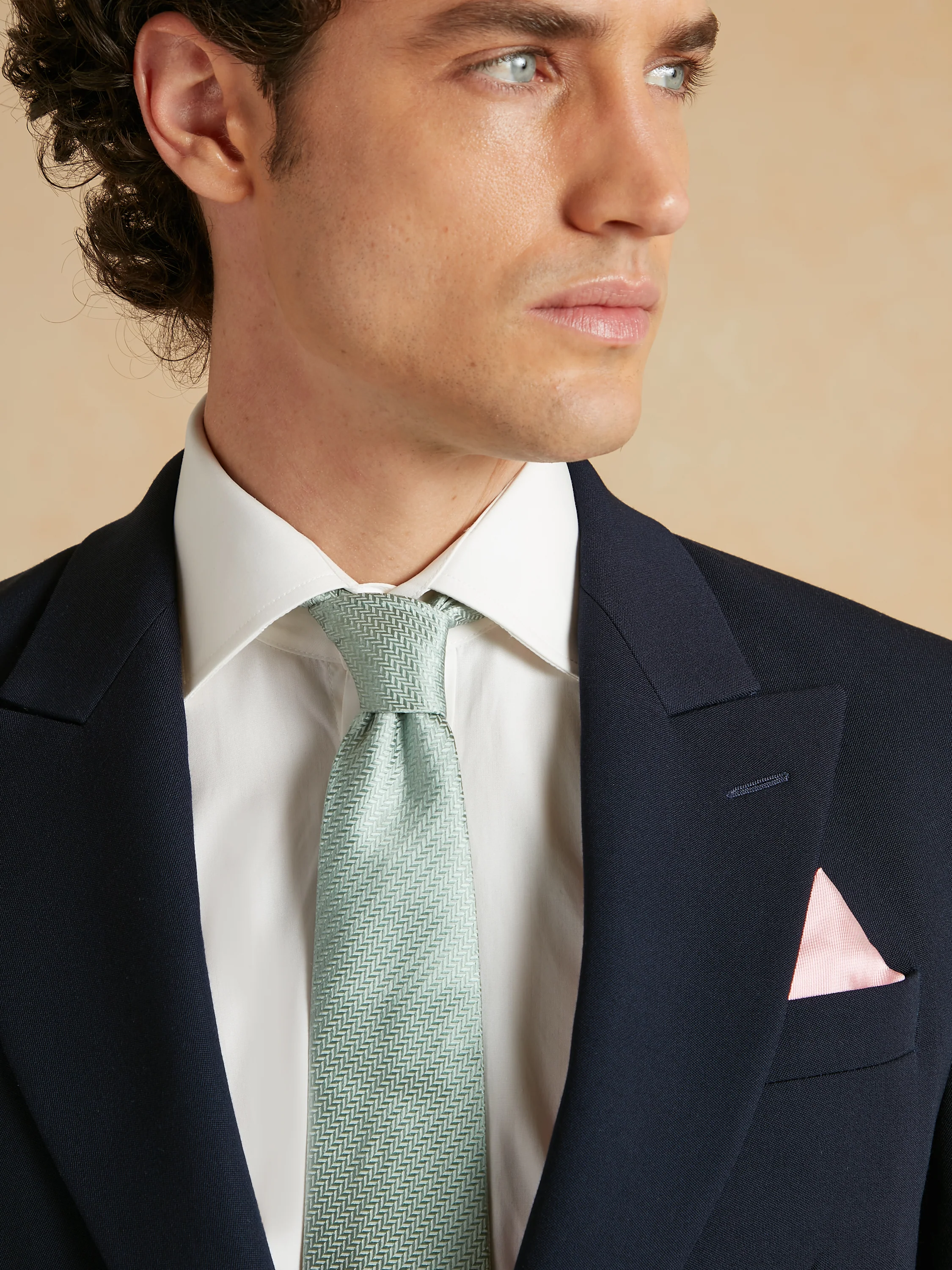 The Ascot Dormeuil Morning Suit - Navy - Image 3