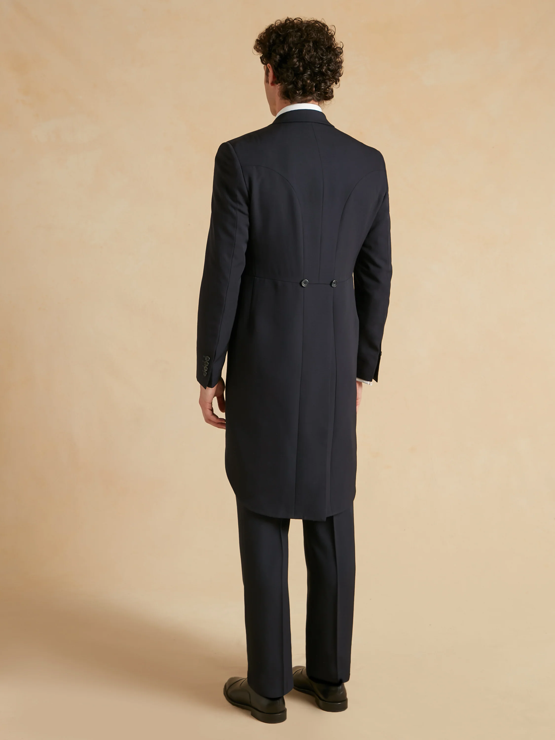 The Ascot Dormeuil Morning Suit - Navy - Image 6