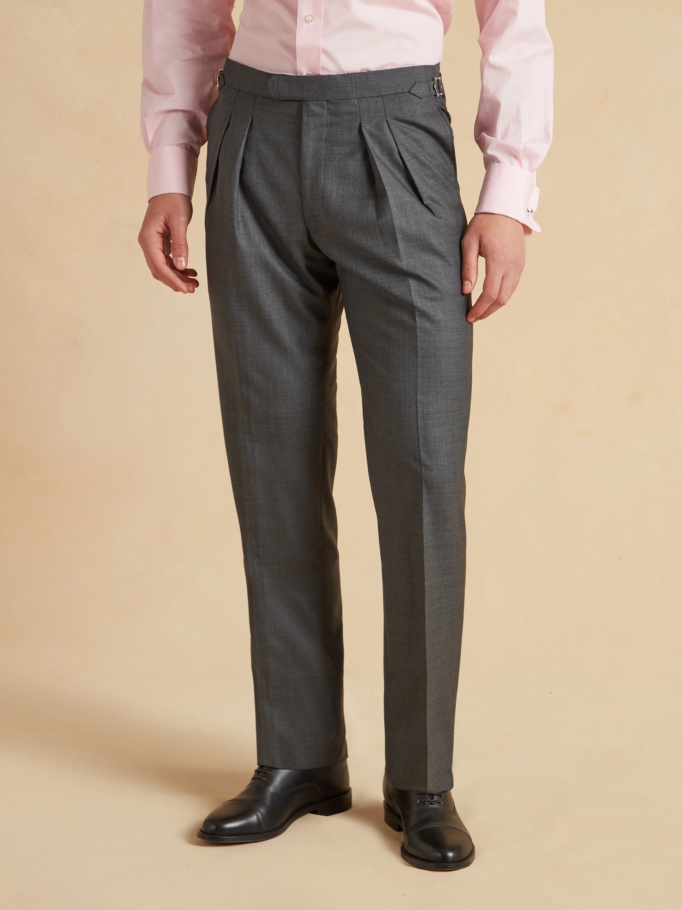 The Ascot Morning Suit Super Lightweight Wool - Grey - Image 8