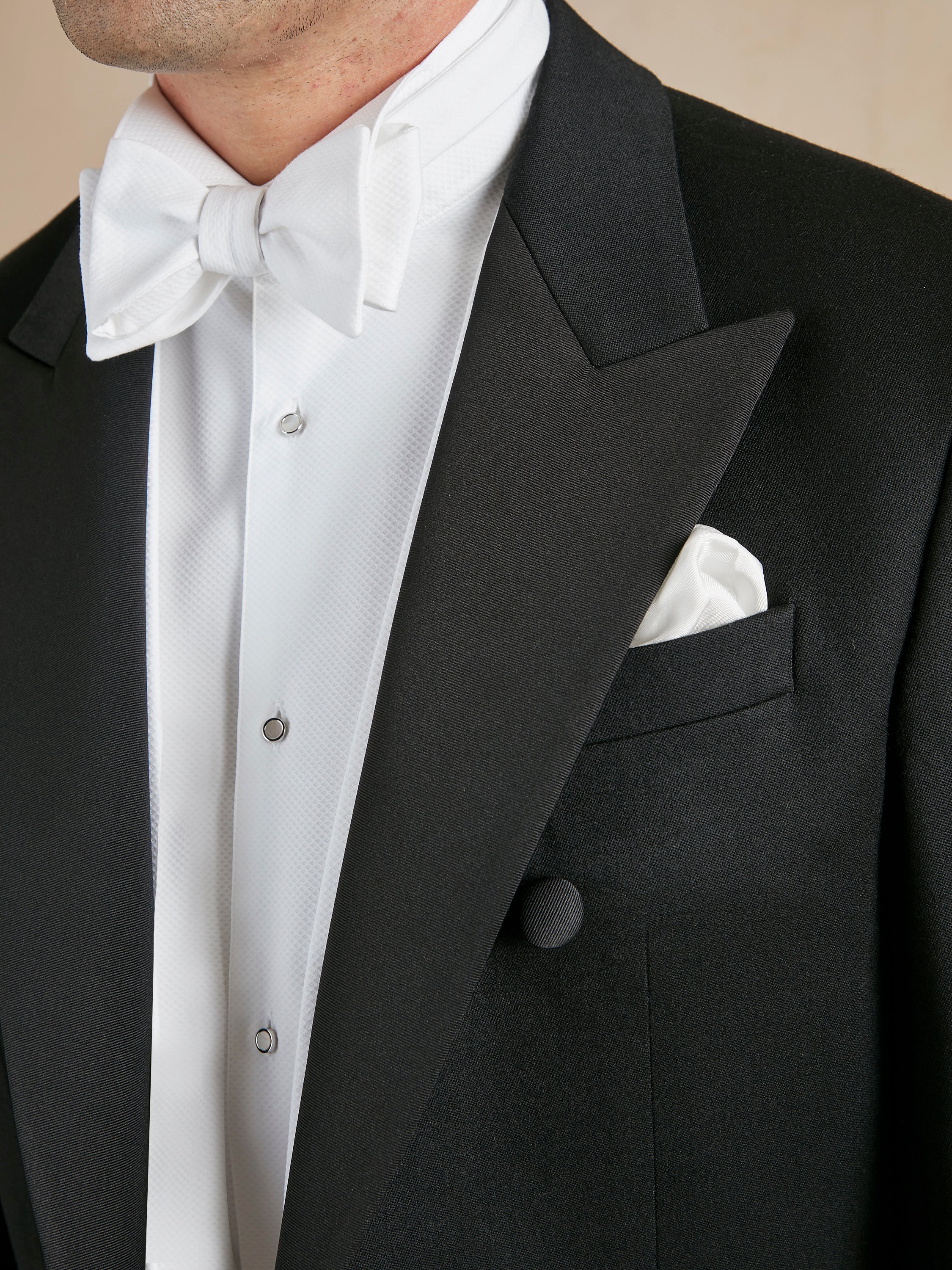 White Tie Evening Tails - Black - Image 4