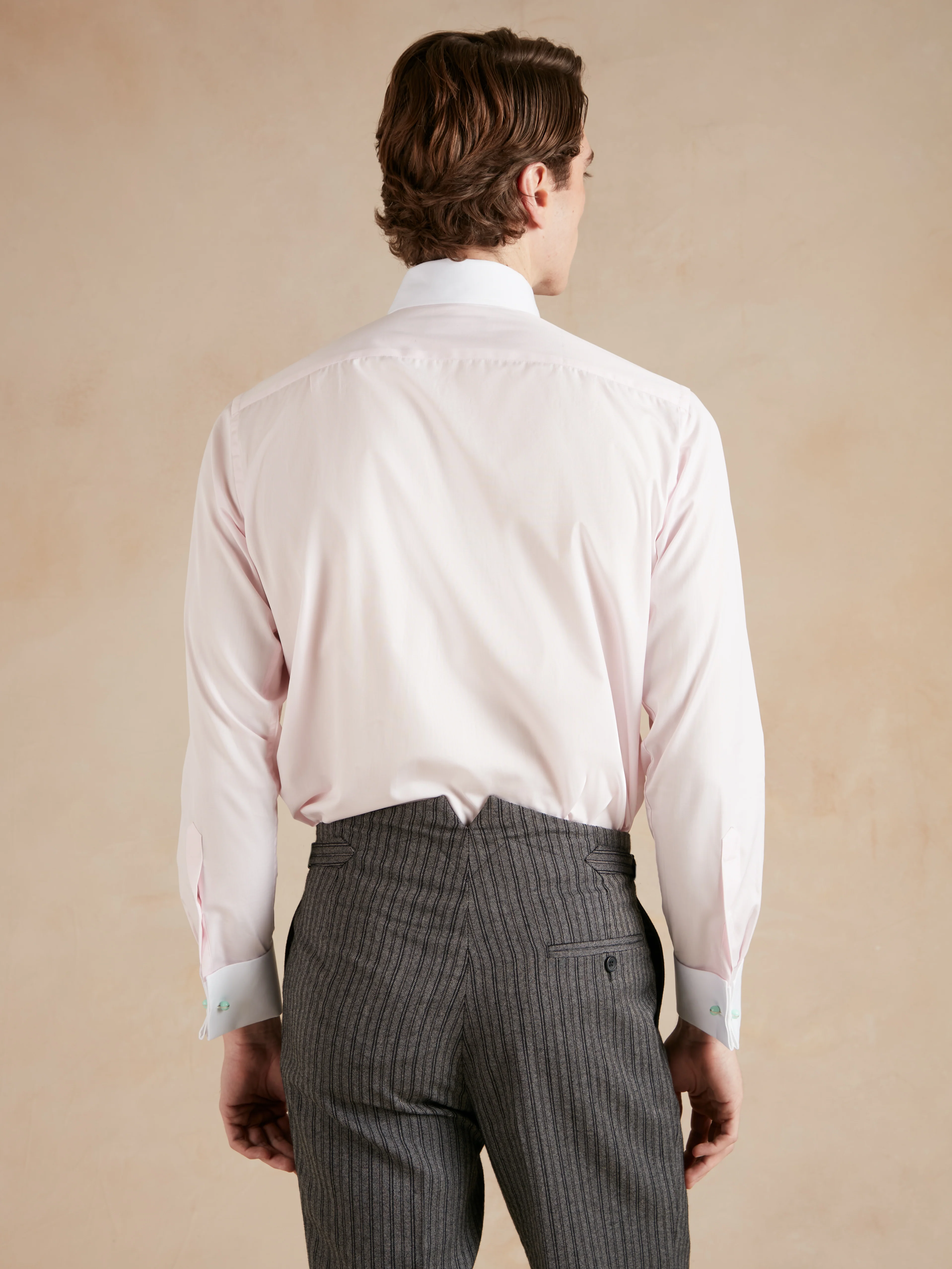 Winchester Shirt with White Collar and Cuff - Pink - Image 4